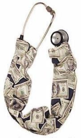 Stethoscope Cover Money