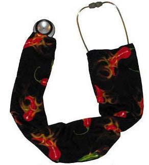 Stethoscope Sock Covers Hot Chilies
