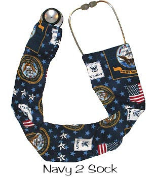 Stethoscope Covers Navy 2