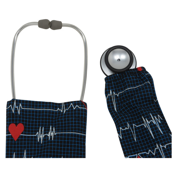 Stethoscope Cover EKG black
