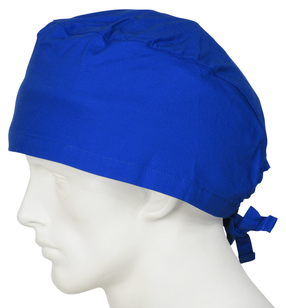 XL Scrub Surgical Hats Ocean Blue