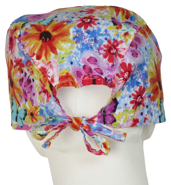 XL Surgical Cap Fall Bloom