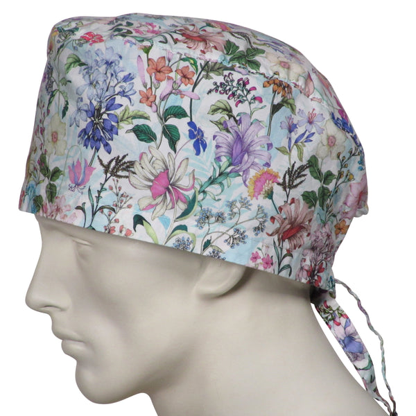 XL Surgical Caps Floral Florentina