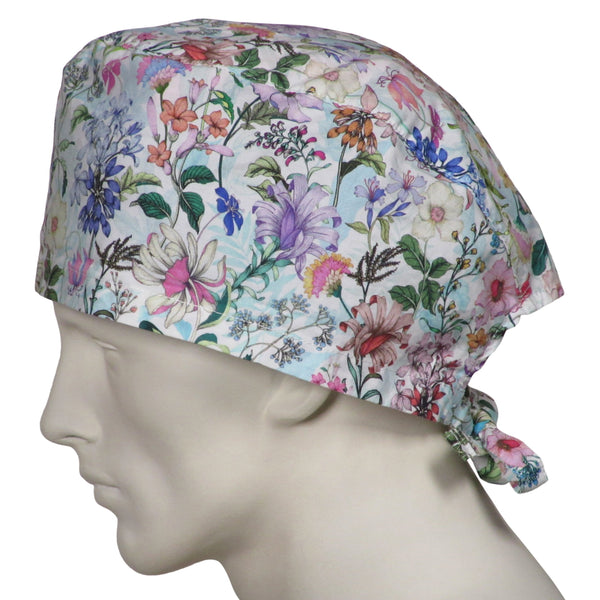XL Scrub Caps Floral Florentina