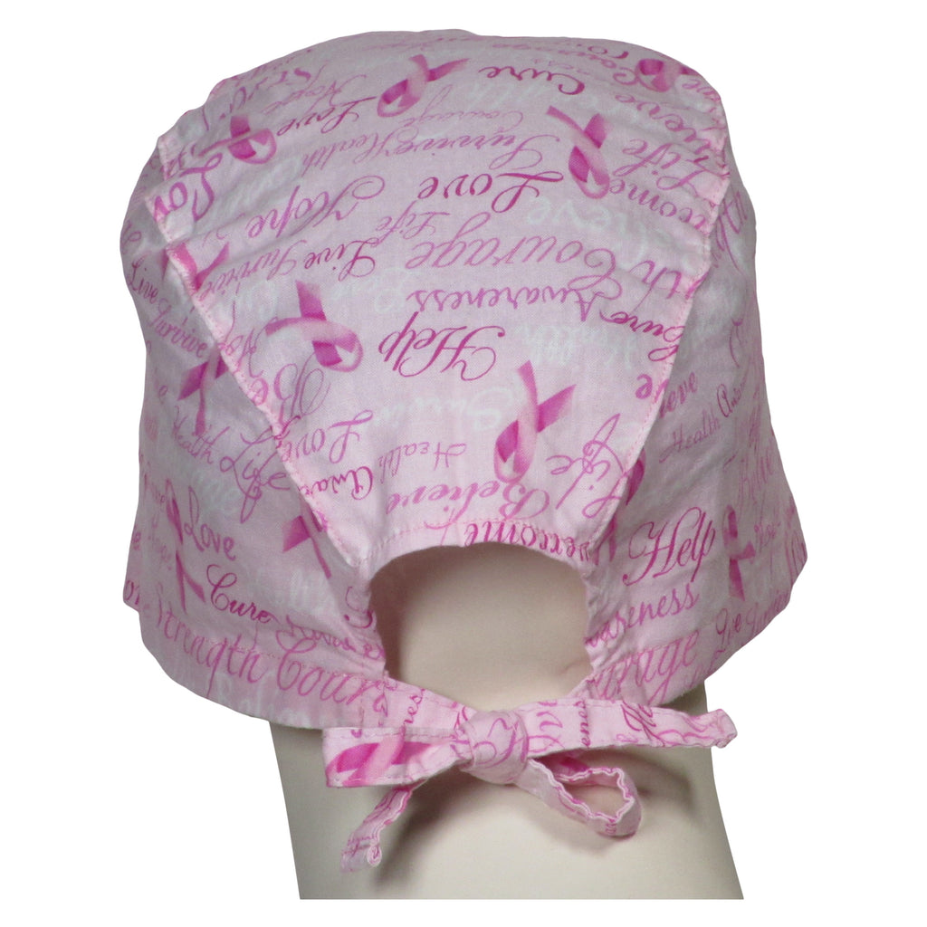 XL Surgical Caps Pink Ribbons – surgicalcaps.com