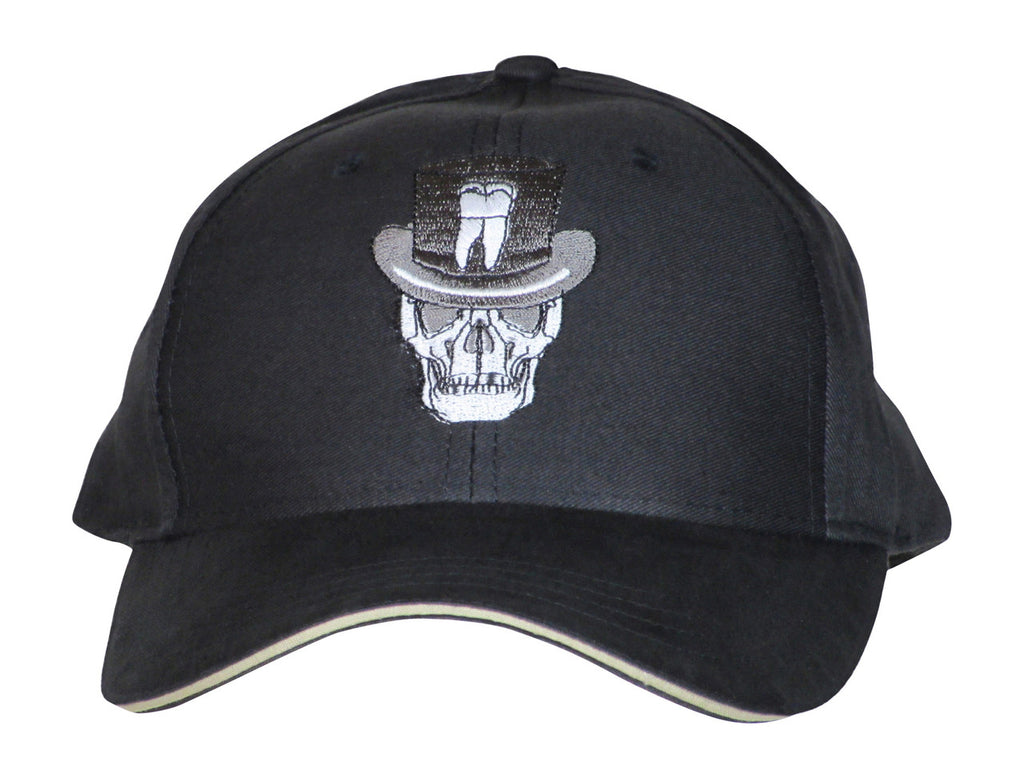 Dentistry Skull Baseball Cap – surgicalcaps.com