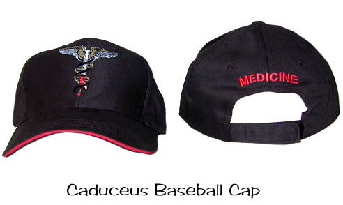 Caduceus Baseball Caps 