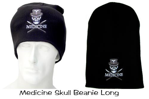 Medicine Skull Beanies Long