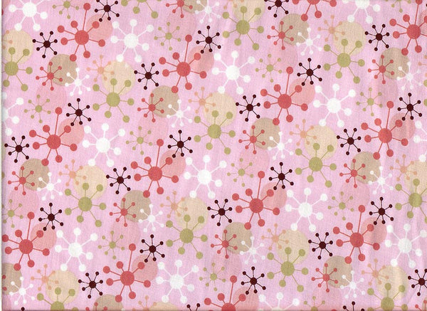 Fabric Close-Up Geometrix Pink