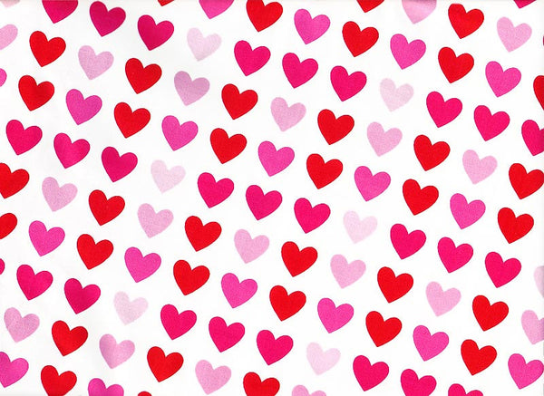 Close-up Scrub Masks Pink Hearts