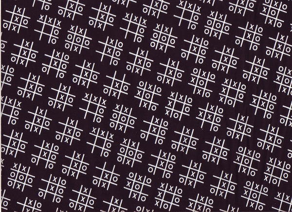 Close-up Fabric Tic Tac Toe