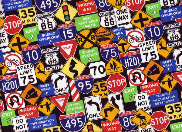 Close-up Stethoscopes Covers Traffic Signs
