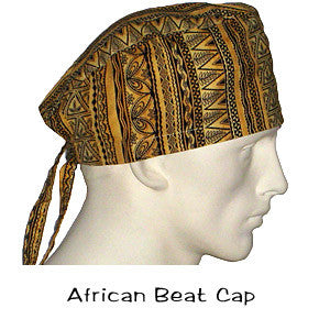 Surgical Scrub Caps African Beat