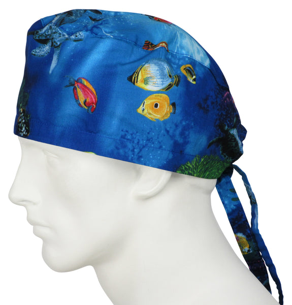 Scrub Caps Deep Sea