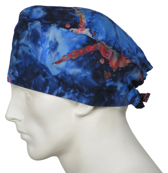 Scrub Surgical Caps Fire & Ice