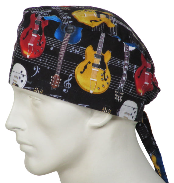 Surgical Scrub Caps Guitar Masters