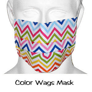 Designer Scrub Masks Color Wags