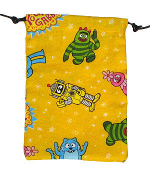 Yo Gabba Yellow Scrub Sacks