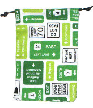 Road Signs Surgical Sacks