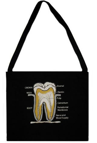 Tooth Section Tote Bag