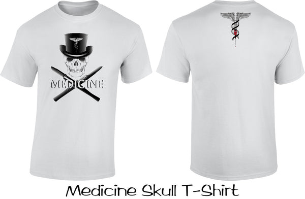Medicine Skull T Shirt
